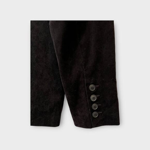 Norma Kamali Single Breasted Corduroy Jacket Size 14 - Picture 5 of 9